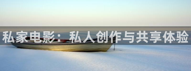 飄雪影視城：私家電影：私人創作與共享體驗